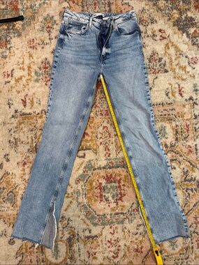 Light Blue Women's Slim Flare Jeans - Classic Denim size 6/28